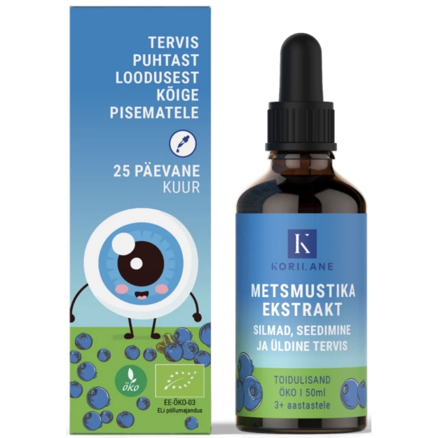 Korilane Wild Blueberry Extract for Children 50 ml photo