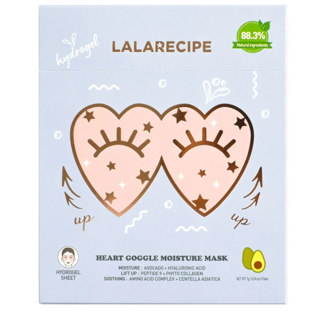 Увлажняющая маска Heart Goggle 10 штук 06.2025