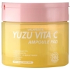 LALARECIPE Yuzu Vita C Ampoule Pad 150 ml/80 gab fotogrāfija