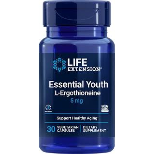 Life extension Essential Youth L-Ergothioneine 5 mg 30 capsules
