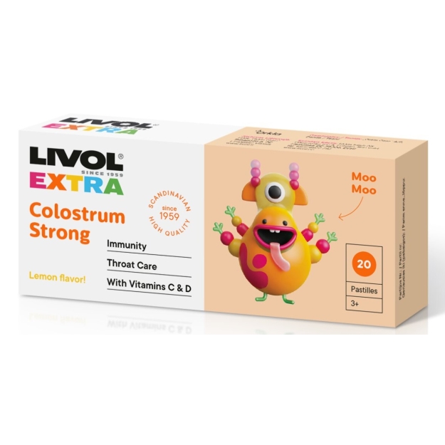 Livol Молозиво Strong 20 пастилок Livol Молозиво Strong 20 пастилок