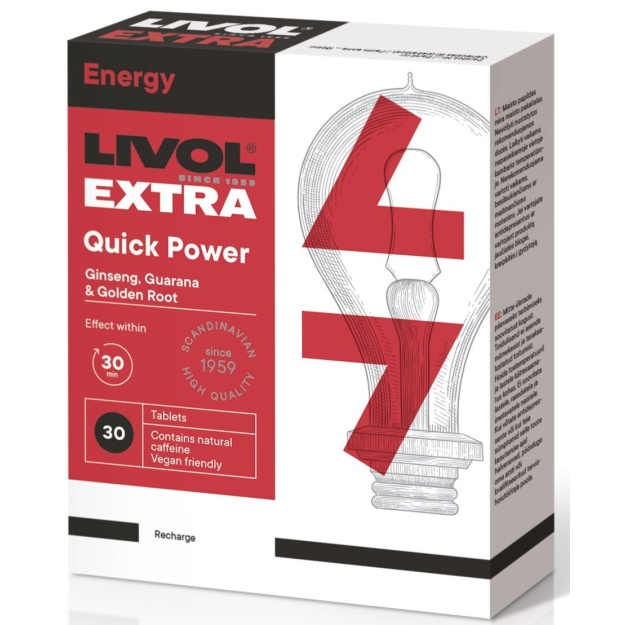Livol Quick power 30 таблеток Livol Quick power 30 таблеток