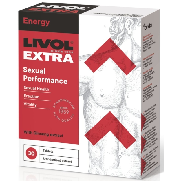 Livol Sexual Performance 30 таблеток Livol Sexual Performance 30 таблеток