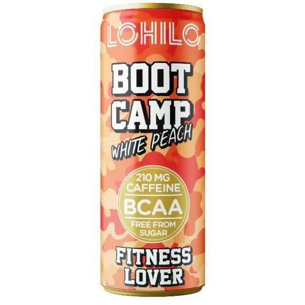Lohilo Функциональный напиток BCAA 330 мл - Белый персик Lohilo Функциональный напиток BCAA 330 мл - Белый персик