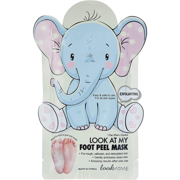 Look at me Foot Peel Mask - Elephant Look at me Foot Peel Mask - Elephant