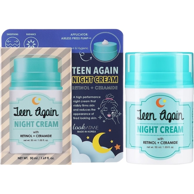 Look at me Teen Again Naktinis kremas 50 ml Look at me Teen Again Naktinis kremas 50 ml