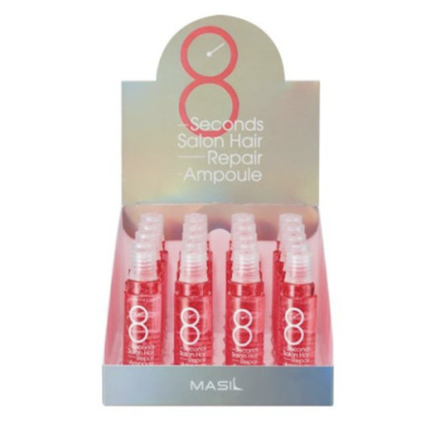 Masil 8 Seconds Valgu täitemask kahjustatud juustele 15 ml x 20 foto