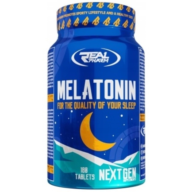 Real Pharm Melatonine 180 tab fotogrāfija
