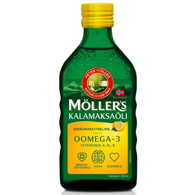 Fish Liver Oil 250 ml - Lemon