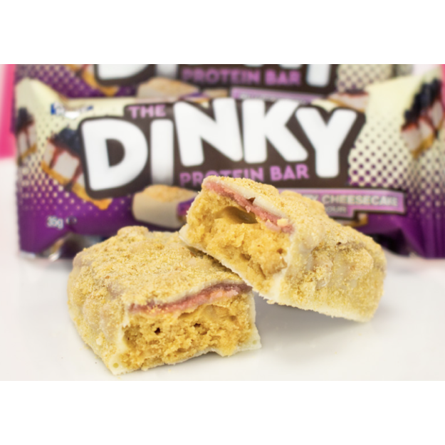 The Dinky Protein Bar 35 g - sininenberry Cheesecake The Dinky Protein Bar 35 g - sininenberry Cheesecake
