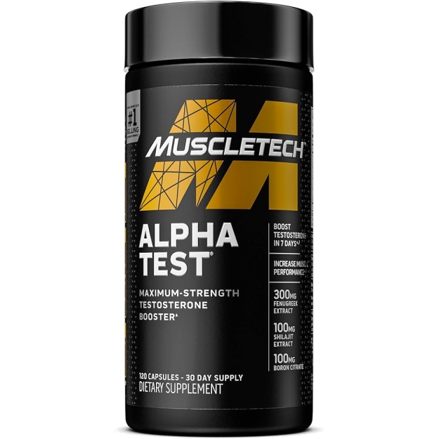 MuscleTech Alpha Test 120 веганских капсул MuscleTech Alpha Test 120 веганских капсул