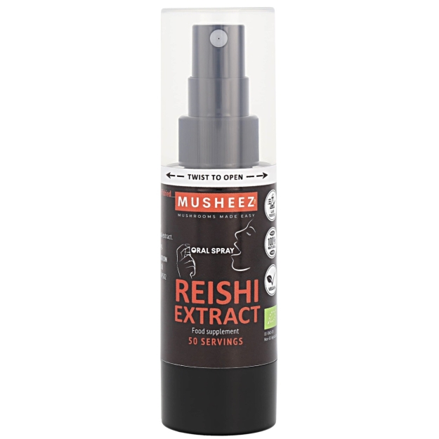 Musheez Reishi suukaudne sprei mahe 30 ml pilt Musheez Reishi suukaudne sprei mahe 30 ml foto