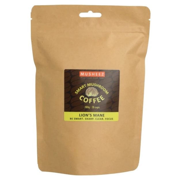 Musheez Kava su grybais liūto karčiai 280 g Musheez Kava su grybais liūto karčiai 280 g