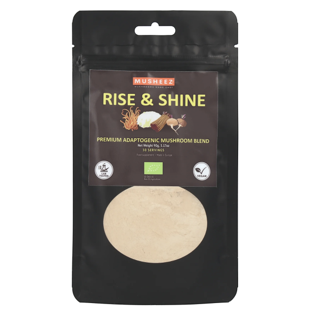 Rise & Shine - Высококачественная адаптогенная грибная смесь 90 г
