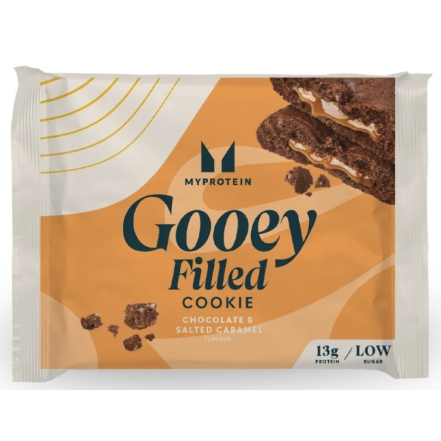 Myprotein Gooey Filled Cookie 75 g - chocolate and salted caramel picture Myprotein Gooey Filled Cookie 75 g - chocolate and salted caramel photo