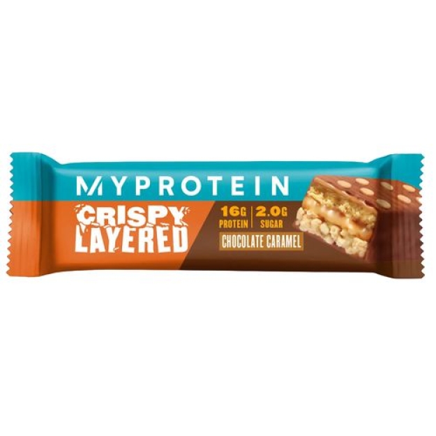 Myprotein Crispy Layered Bar 75 g - Šokolado Karamelė