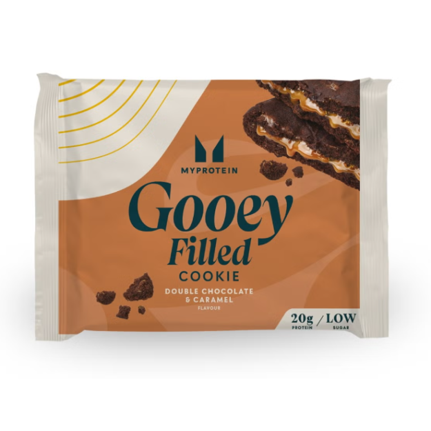 Myprotein Filled Protein Cookie 75 g - doulble chocolate caramel picture Myprotein Filled Protein Cookie 75 g - doulble chocolate caramel photo