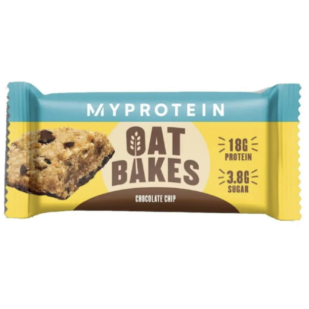Myprotein Oat Bakes 75 g - Šokolaadi tükid pilt Myprotein Oat Bakes 75 g - Šokolaadi tükid foto