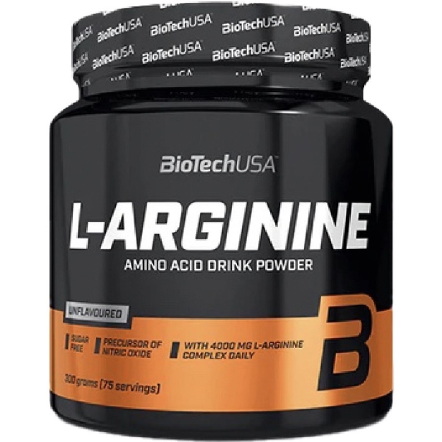 Biotech USA L-Arginine, 300g - Unflavoured картинка Biotech USA L-Arginine, 300g - Unflavoured фото