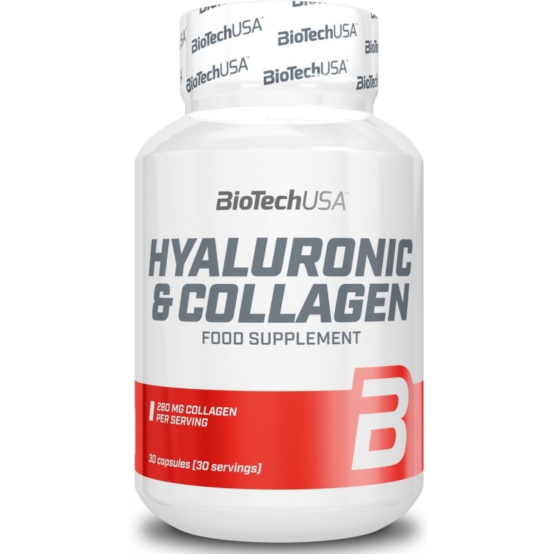 Biotech USA Hyaluronic & Collagen, 30caps