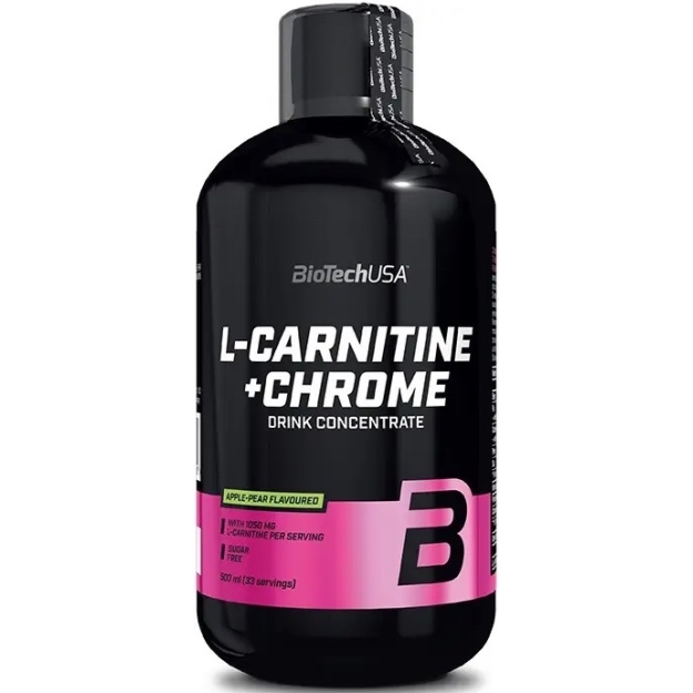 Biotech USA L-Carnitine + Chrome 500 ml picture Biotech USA L-Carnitine + Chrome 500 ml photo