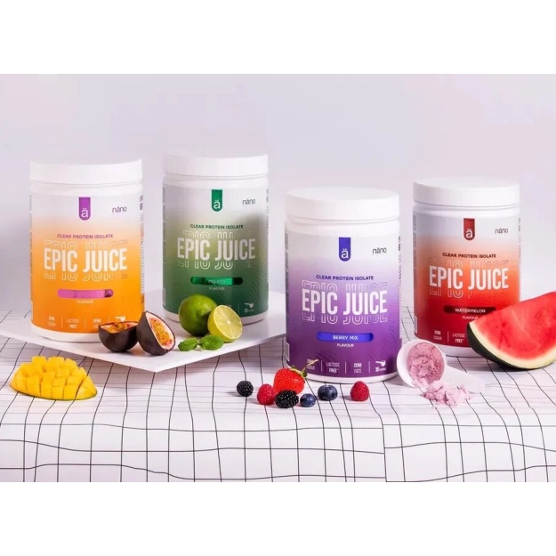 Ä Nano supps Epic Juice Clear Whey Isolate 875 g Ä Nano supps Epic Juice Clear Whey Isolate 875 g