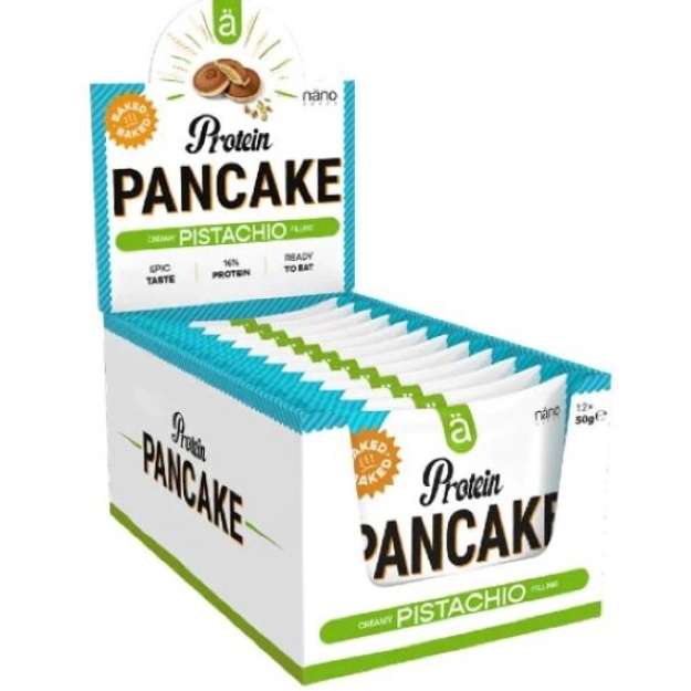 Ä Nano supps Ä protein pancakes 45 g - pistachio x12 Ä Nano supps Ä protein pancakes 45 g - pistachio x12