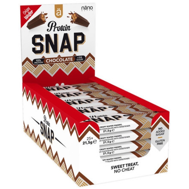 Ä Nano supps Protein Snap 25х22 g - Chocolate picture Ä Nano supps Protein Snap 25х22 g - Chocolate photo