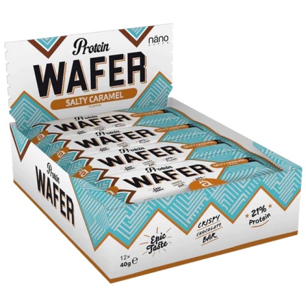 Protein Wafer 40 g - Salted Caramel x 12