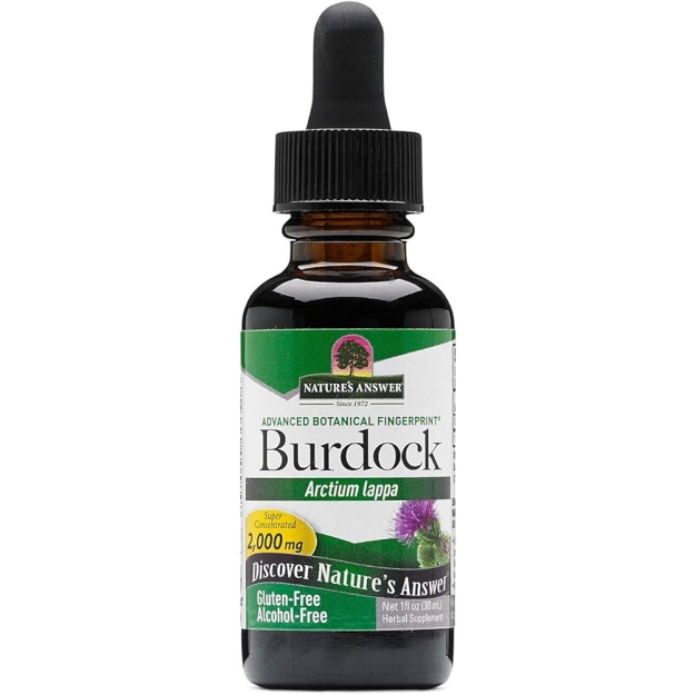 Nature's Answer Корень лопуха Alcohol-Free 2000 мг 30 мл Nature's Answer Корень лопуха Alcohol-Free 2000 мг 30 мл
