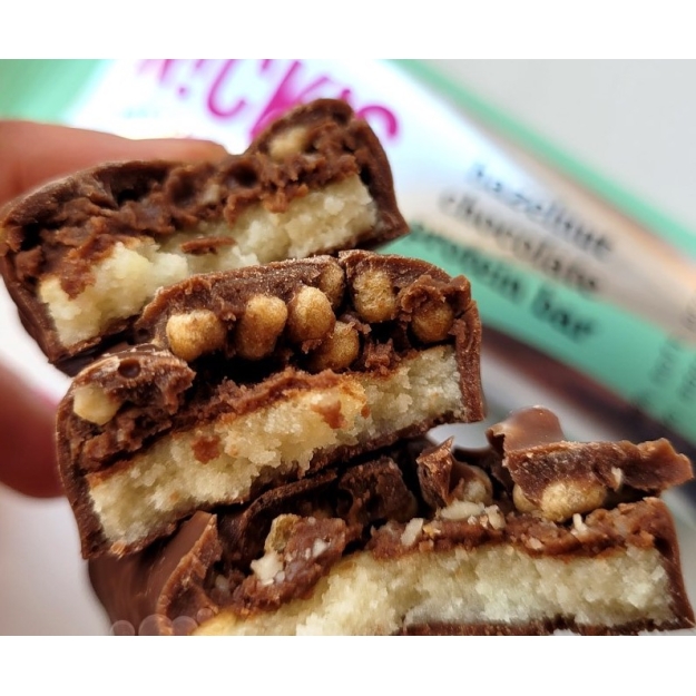Nick's Protein Bar 50 g - Hazelnut Cream Nick's Protein Bar 50 g - Hazelnut Cream