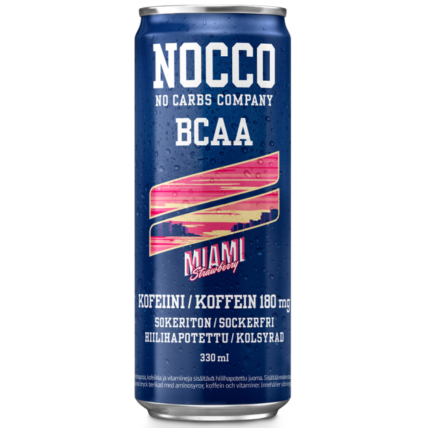 Nocco BCAA 330 ml - Maiami (Maasika) foto