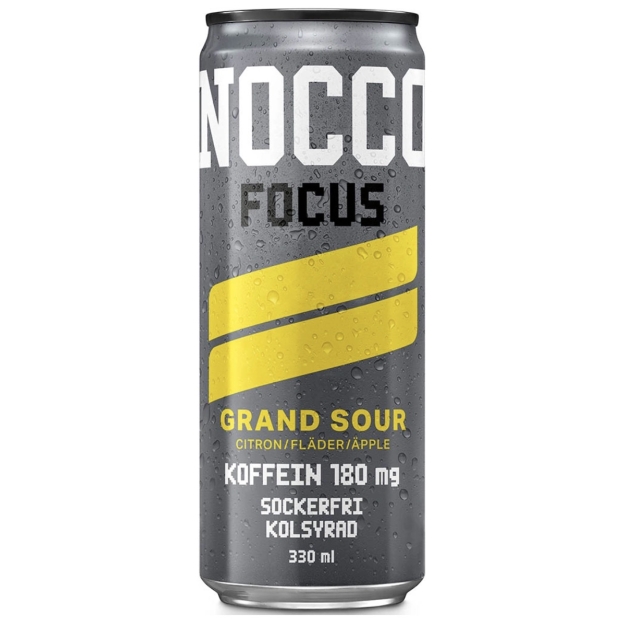 BCAA Focus 330 ml - Grand Sour (citrina, šeivamedžio žiedai ir obuolys)