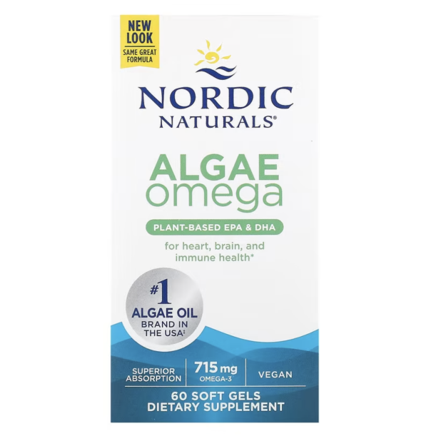 Nordic Naturals Algae Omega 715 mg 60 softgels Nordic Naturals Algae Omega 715 mg 60 softgels