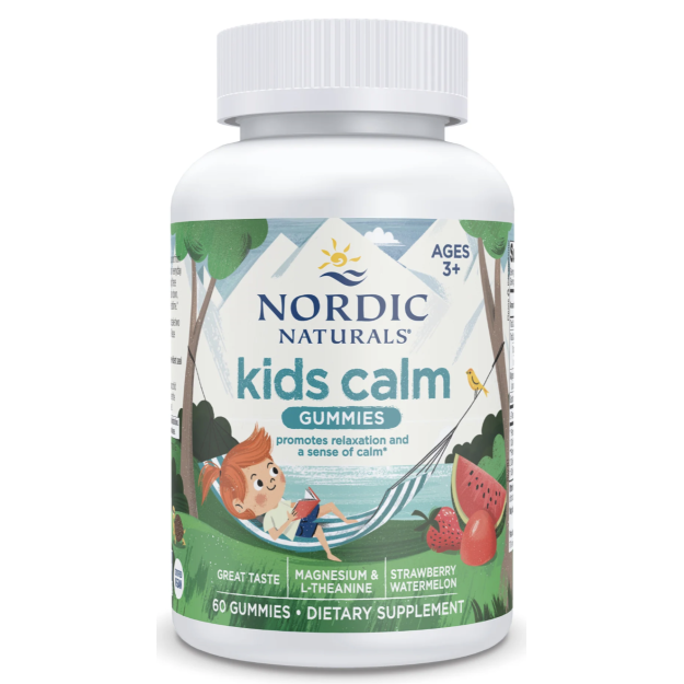Nordic Naturals Kids Calm Gummies 60 košļājamās tabletes Nordic Naturals Kids Calm Gummies 60 košļājamās tabletes