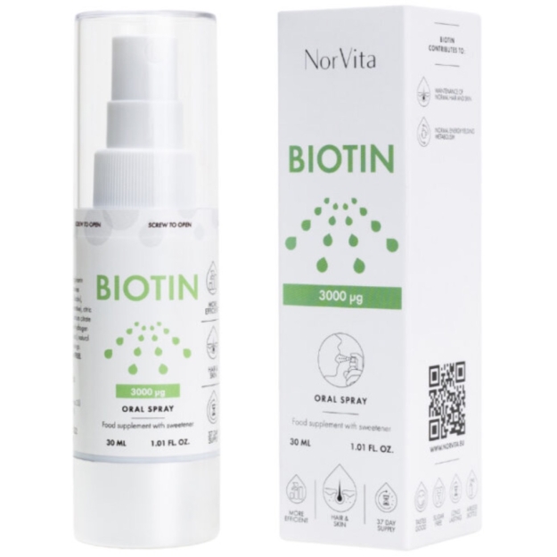 NorVita Biotin 3000 mcg 30 ml picture NorVita Biotin 3000 mcg 30 ml photo