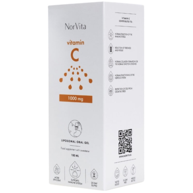 NorVita C liposominis gelis 1000 mg 100 ml paveikslėlį NorVita C liposominis gelis 1000 mg 100 ml nuotrauka