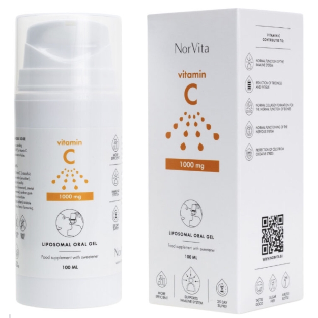 NorVita C liposominis gelis 1000 mg 100 ml paveikslėlį NorVita C liposominis gelis 1000 mg 100 ml nuotrauka