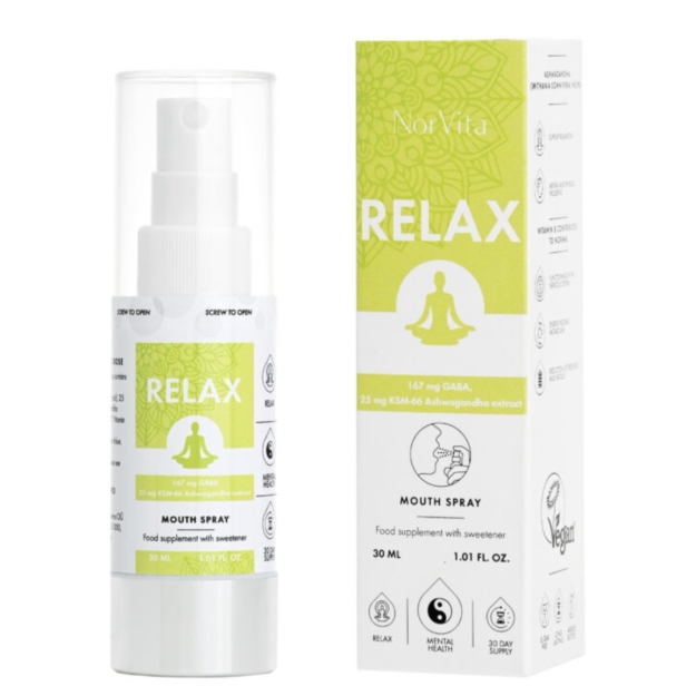 NorVita Relax 30 ml bilde NorVita Relax 30 ml fotogrāfija