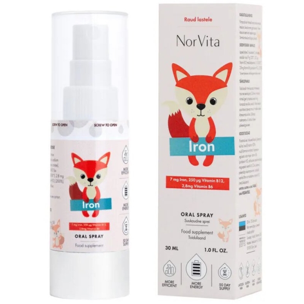 NorVita Iron (for children) 30 ml picture NorVita Iron (for children) 30 ml photo