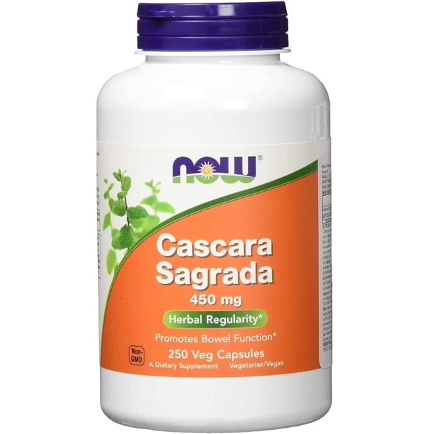 NOW Cascara Sagrada 450 mg 250 vegan capsules picture NOW Cascara Sagrada 450 mg 250 vegan capsules photo