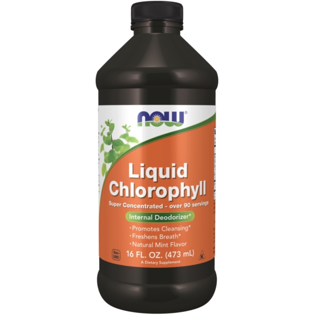 NOW Chlorofilo skystis 473 ml nuotrauka