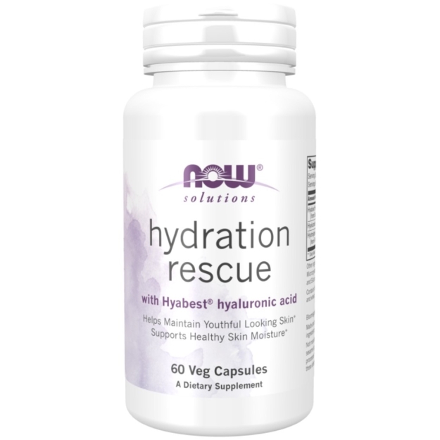 NOW Foods Hydration Rescue 60 vegan kapslit pilt NOW Foods Hydration Rescue 60 vegan kapslit foto