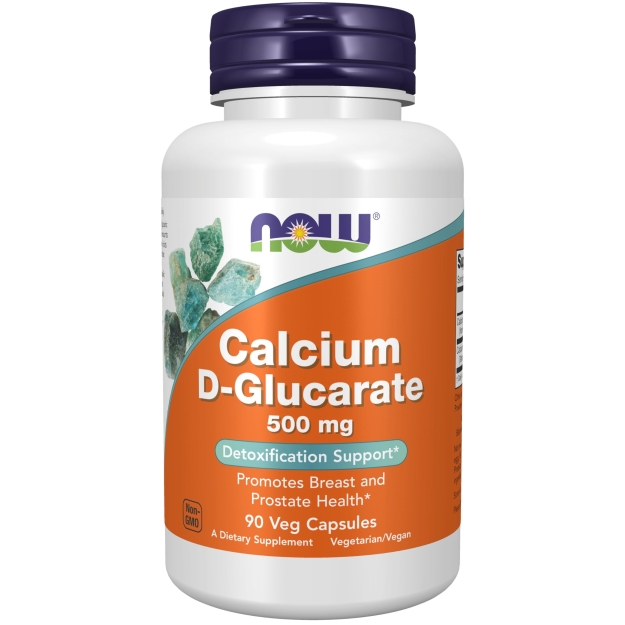 NOW Foods Calcium D-Glucarate 500 mg 90 vegan capsules NOW Foods Calcium D-Glucarate 500 mg 90 vegan capsules