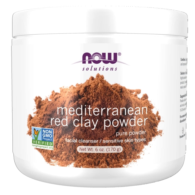 NOW Foods Maroko punase savi pulber 170 g pilt NOW Foods Maroko punase savi pulber 170 g foto