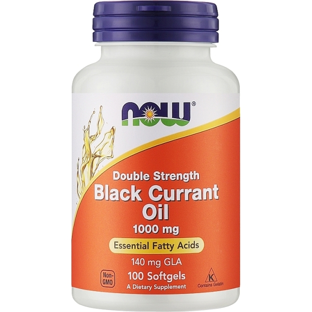 NOW Foods Black Currant Oil 1000 mg 100 softgels NOW Foods Black Currant Oil 1000 mg 100 softgels