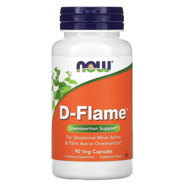 NOW Foods D-Flame 90 vegan kapslit pilt NOW Foods D-Flame 90 vegan kapslit foto