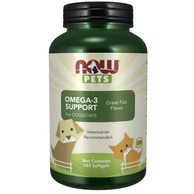 NOW Foods Pets, Omega-3 loomadele 180 geelkapslit pilt NOW Foods Pets, Omega-3 loomadele 180 geelkapslit foto