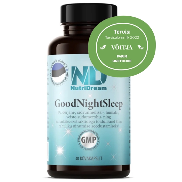 NutriDream Good Night Sleep 30 kapsulės nuotrauka