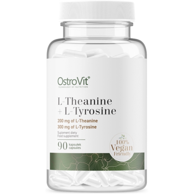 Теанин + тирозин VEGE 90 капсул